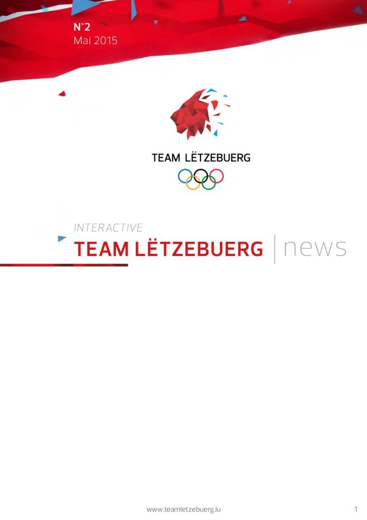 Team Lëtzebuerg News N°2 